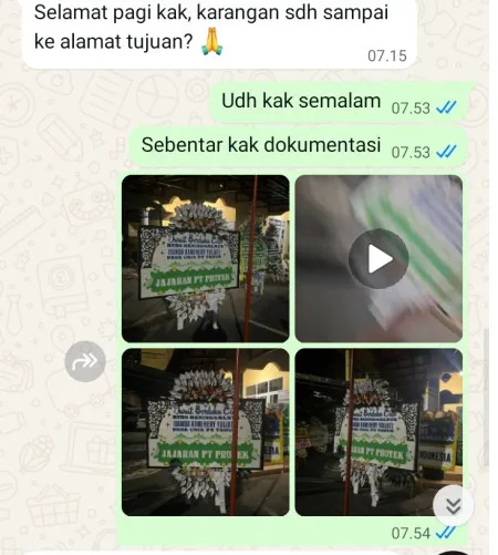 Pengiriman Papan Bunga Selamat Bandungrejo Bayan