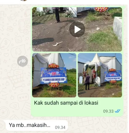 Pengiriman Karangan Bunga Bandungrejo Bayan