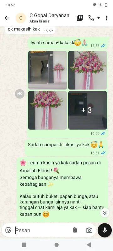 Pengiriman Karangan Bunga Bandungrejo Bayan