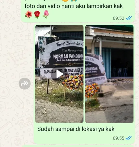 Pengiriman Karangan Bunga Bandungrejo Bayan