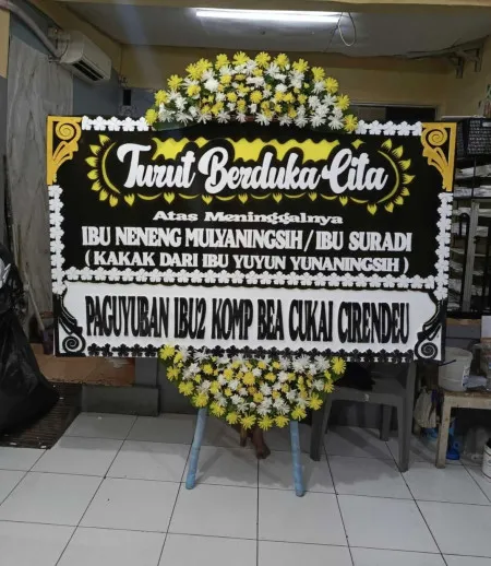 Papan Bunga Duka Bandungrejo Bayan