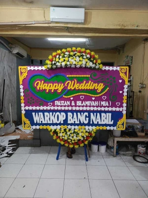 Papan Bunga di Bandungrejo Bayan