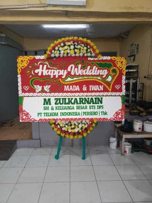 Papan Bunga di Bandungrejo Bayan