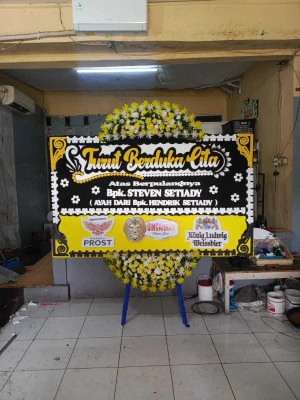 Papan Bunga di Bandungrejo Bayan