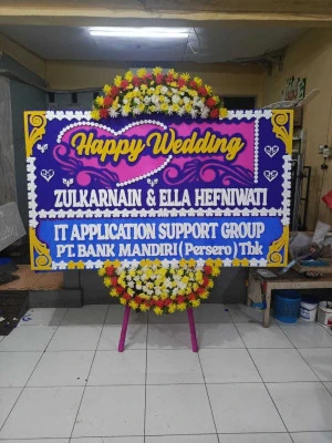 Papan Bunga di Bandungrejo Bayan
