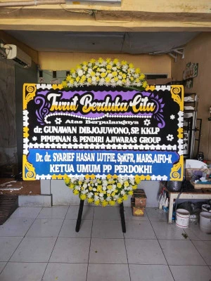 Papan Bunga di Bandungrejo Bayan
